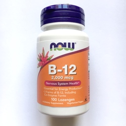 ВІТАМІН B12 1000mcg Нау Фудс 100капс