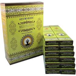 -МЕДІТЕЙШН- АРОМАПАЛИЧКИ ТМ Ayurvedic 20г 15шт 